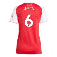 Arsenal Gabriel Magalhaes #6 Domáci Ženy futbalový dres 2025-26 Krátky Rukáv